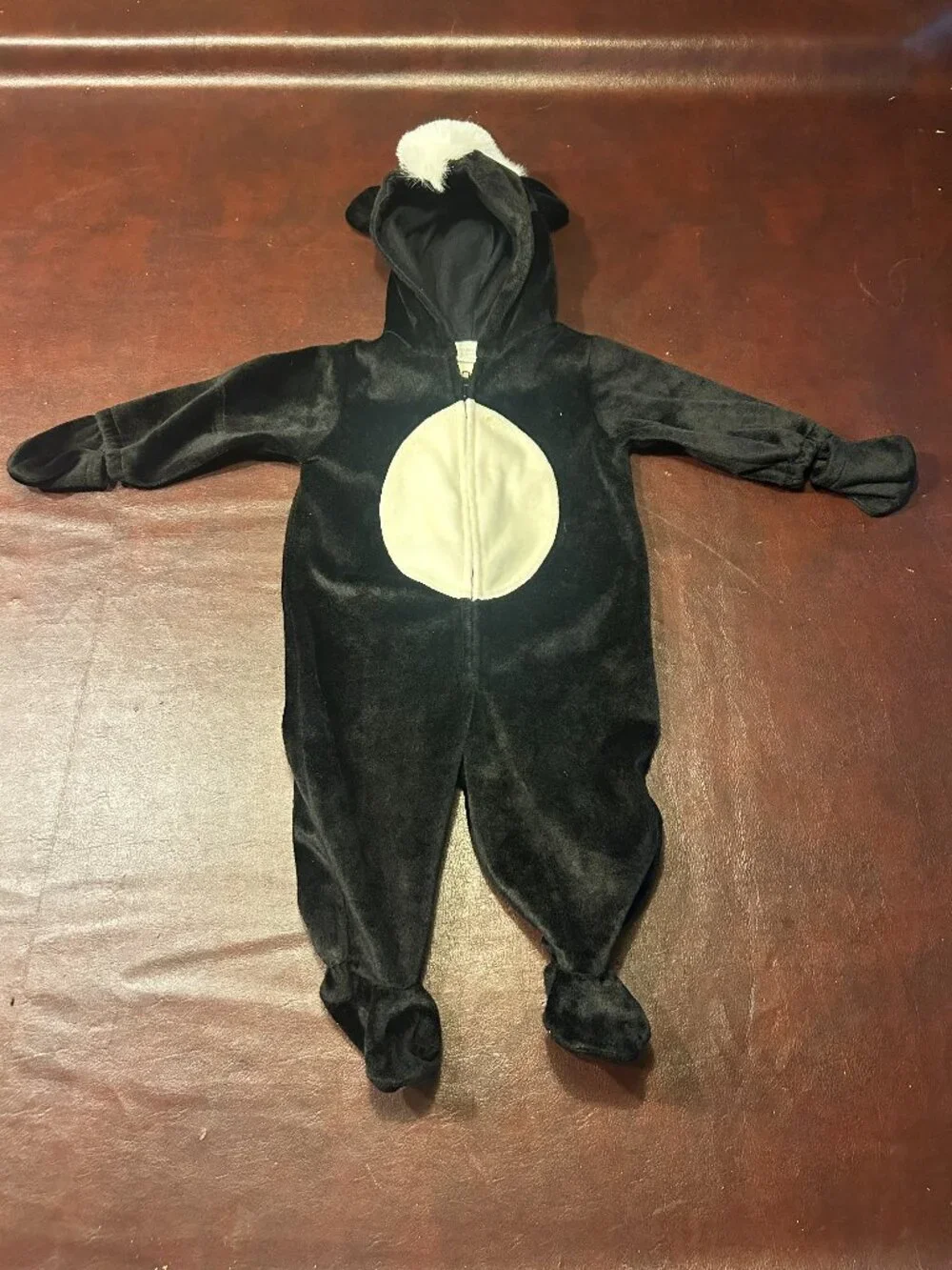 6/9 Month Little Stinker Skunk Costume for baby - Zipper Adorable